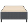Cama Box Spring Gris Oscuro Individual de Tela de Pana by , Beds and slatted bases - Ref: Foro24-3337383, Price: 96,85 €, Dis...