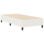 Cama Box Spring Crema Individual de Tela de Pana by , Beds and slatted bases - Ref: Foro24-3337384, Price: 94,16 €, Discount: %