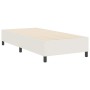 Cama Box Spring Crema Individual de Tela de Pana by , Beds and slatted bases - Ref: Foro24-3337384, Price: 94,16 €, Discount: %