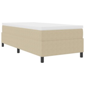 Cama Box Spring Verde Claro Gris Individual de Tela de Pana von , Betten und Lattenroste - Ref: Foro24-3337386, Preis: 92,70 ...