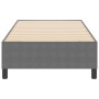 Cama con somier Gris Claro 100x200 cm Tela de pana by , Beds and slatted bases - Ref: Foro24-3337392, Price: 101,46 €, Discou...