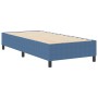 Cama Box Spring Azul 100x200 cm Tela de pana by , Beds and slatted bases - Ref: Foro24-3337395, Price: 101,56 €, Discount: %