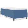 Cama Box Spring Azul 100x200 cm Tela de pana by , Beds and slatted bases - Ref: Foro24-3337395, Price: 101,56 €, Discount: %