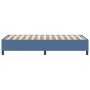 Cama Box Spring Azul 100x200 cm Tela de pana by , Beds and slatted bases - Ref: Foro24-3337395, Price: 101,56 €, Discount: %