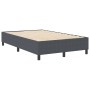 Cama Box Spring Gris Oscuro Doble Pequeño de Tela de Pana by , Beds and slatted bases - Ref: Foro24-3337398, Price: 123,15 €,...