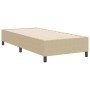 Cama con Base de Muelles Verde Claro Gris 100x200 cm Tela de Corduroy by , Beds and slatted bases - Ref: Foro24-3337396, Pric...