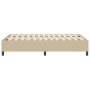 Cama Box Spring Verde Claro Gris Doble Pequeña de Tela de Corduroy von , Betten und Lattenroste - Ref: Foro24-3337401, Preis:...
