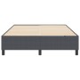 Cama de muelles Gris Oscuro 140x200 cm Tela de Corduroy de , Camas y somieres - Ref: Foro24-3337408, Precio: 128,49 €, Descue...