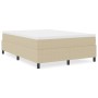 Cama Box Spring Verde Claro Gris 140x200 cm Tela de Pana by , Beds and slatted bases - Ref: Foro24-3337411, Price: 126,77 €, ...