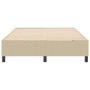 Cama Box Spring Verde Claro Gris 140x200 cm Tela de Pana by , Beds and slatted bases - Ref: Foro24-3337411, Price: 126,77 €, ...