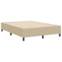 Cama Box Spring Verde Claro Gris 140x200 cm Tela de Pana by , Beds and slatted bases - Ref: Foro24-3337411, Price: 126,77 €, ...