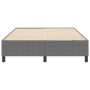 Cama Box Spring Gris Claro 140x200 cm Tela de Corduroy by , Beds and slatted bases - Ref: Foro24-3337412, Price: 119,58 €, Di...