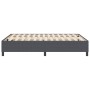 Cama Box Spring Gris Oscuro 140x200 cm Tela de Acuerdo de , Camas y somieres - Ref: Foro24-3337413, Precio: 120,73 €, Descuen...