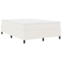 Cama con somier Crema 160x200 cm de tela de canalón by , Beds and slatted bases - Ref: Foro24-3337419, Price: 137,21 €, Disco...