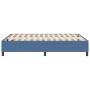 cama con somier azul 160x200 cm en tela de pana by , Beds and slatted bases - Ref: Foro24-3337420, Price: 139,90 €, Discount: %