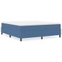 Cama Box Spring Azul Super King Tela de Pana by , Beds and slatted bases - Ref: Foro24-3337425, Price: 142,27 €, Discount: %
