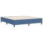 Cama Box Spring Azul Super King Tela de Pana by , Beds and slatted bases - Ref: Foro24-3337425, Price: 142,27 €, Discount: %