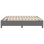 Cama Box Spring Gris Claro 200x200 cm Tela de Corduroy de , Camas y somieres - Ref: Foro24-3337427, Precio: 147,46 €, Descuen...