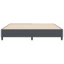 Cama Box Spring Gris Oscuro 200x200 cm Tela de Pana de , Camas y somieres - Ref: Foro24-3337428, Precio: 147,46 €, Descuento: %