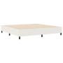 Cama de muelles Crema 200x200 cm Tela pana de , Camas y somieres - Ref: Foro24-3337429, Precio: 152,51 €, Descuento: %