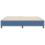 Cama Box Spring Azul 200x200 cm Tela de Corduroy by , Beds and slatted bases - Ref: Foro24-3337430, Price: 147,56 €, Discount: %