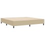 Cama Box Spring Verde Claro Gris 200x200 cm Tela de Pana by , Beds and slatted bases - Ref: Foro24-3337431, Price: 147,46 €, ...