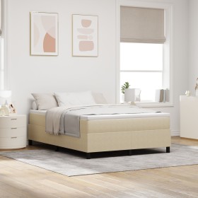 Cama con somier con colchón gris claro 140x200 cm Terciopelo by , Beds and slatted bases - Ref: Foro24-3337471, Price: 404,96...