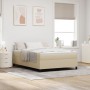 Cama con somier con colchón gris claro 140x200 cm Terciopelo by , Beds and slatted bases - Ref: Foro24-3337471, Price: 404,96...