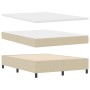 Cama con somier con colchón gris claro 140x200 cm Terciopelo by , Beds and slatted bases - Ref: Foro24-3337471, Price: 404,96...