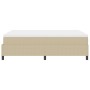 Cama con somier con colchón gris claro 140x200 cm Terciopelo by , Beds and slatted bases - Ref: Foro24-3337471, Price: 404,96...
