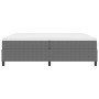 Cama con Base de Muelles de Gris 200x200 cm Tela de Sarga de , Camas y somieres - Ref: Foro24-3337482, Precio: 511,13 €, Desc...