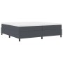Cama con Somier y Colchón Gris Oscuro 200x200 cm Tela de Corduroy von , Betten und Lattenroste - Ref: Foro24-3337483, Preis: ...