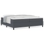 Cama con Somier y Colchón Gris Oscuro 200x200 cm Tela de Corduroy von , Betten und Lattenroste - Ref: Foro24-3337483, Preis: ...