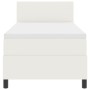 Cama con base de resortes con colchón crema 90x200 cm tela de pana by , Beds and slatted bases - Ref: Foro24-3337497, Price: ...