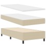 Cama con Box Spring con Colchón Beige 90x200 cm Tela de Corduroy by , Beds and slatted bases - Ref: Foro24-3337498, Price: 34...