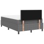 Cama con Box Spring con Colchón Gris Claro 120x200 cm Tela de Pana von , Betten und Lattenroste - Ref: Foro24-3337507, Preis:...