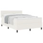 Cama con Box Spring y Colchón Crema 140x200 cm Tela de Corduroy von , Betten und Lattenroste - Ref: Foro24-3337517, Preis: 47...