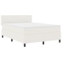 Cama con Box Spring y Colchón Crema 140x200 cm Tela de Corduroy von , Betten und Lattenroste - Ref: Foro24-3337517, Preis: 47...