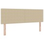 Cama con Somier con Colchón Verde Claro Gris 140x200 cm Tela de Terciopelo by , Beds and slatted bases - Ref: Foro24-3337518,...