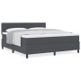Cama Box Spring con Colchón Gris Oscuro Super King Tela de Pana von , Betten und Lattenroste - Ref: Foro24-3337524, Preis: 54...