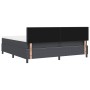 Cama Box Spring con Colchón Gris Oscuro 200x200 cm Tela de Corduroy de , Camas y somieres - Ref: Foro24-3337528, Precio: 612,...