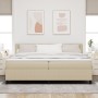 Cama con Base con Colchón Verde Claro Gris 200x200 cm Tela de Terciopelo von , Betten und Lattenroste - Ref: Foro24-3337530, ...