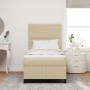 Cama con Somier y Colchón Verde Claro 90x200 cm Tela de Pana by , Beds and slatted bases - Ref: Foro24-3337542, Price: 364,05...