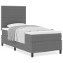 Cama con somier con colchón gris claro 100x200 cm tela de terciopelo von , Betten und Lattenroste - Ref: Foro24-3337543, Prei...