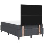Cama con Base y Colchón Gris Oscuro 120x200 cm Tela de Pana de , Camas y somieres - Ref: Foro24-3337552, Precio: 418,49 €, De...