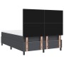 Cama con Somier y Colchón Gris Oscuro 140x200 cm Tela de Terciopelo von , Betten und Lattenroste - Ref: Foro24-3337560, Preis...
