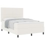 Cama con Base Tapizada con Colchón Crema 140x200 cm Tela de Corduroy by , Beds and slatted bases - Ref: Foro24-3337561, Price...