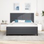 Cama con Box Spring con Colchón Gris Oscuro Super King Tela de Pana von , Betten und Lattenroste - Ref: Foro24-3337568, Preis...