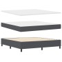 Cama con Box Spring con Colchón Gris Oscuro Super King Tela de Pana von , Betten und Lattenroste - Ref: Foro24-3337568, Preis...