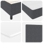 Cama con Box Spring con Colchón Gris Oscuro Super King Tela de Pana von , Betten und Lattenroste - Ref: Foro24-3337568, Preis...
